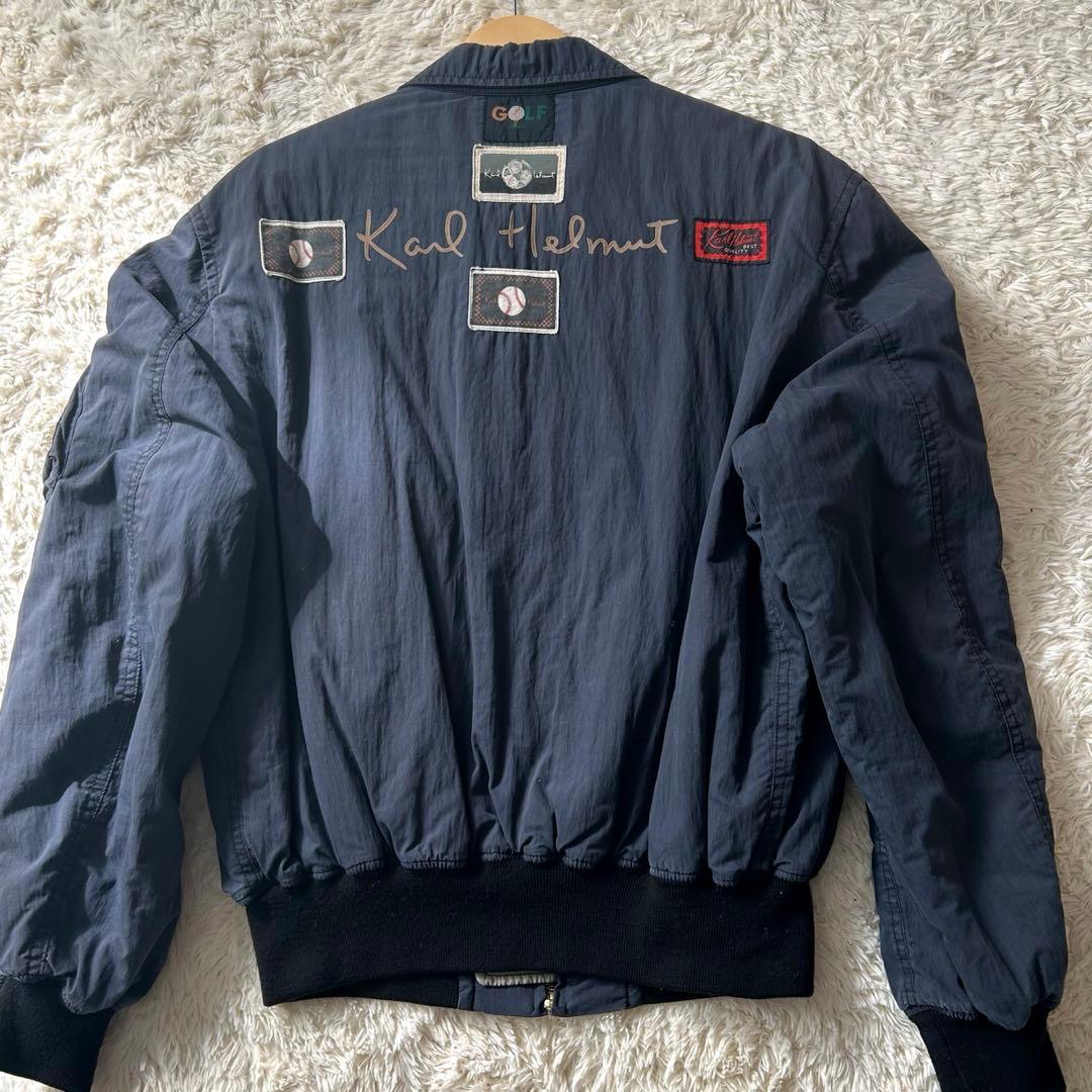 カールヘルム MA-1 中綿 ブルゾン スウィングトップ ドリズラー