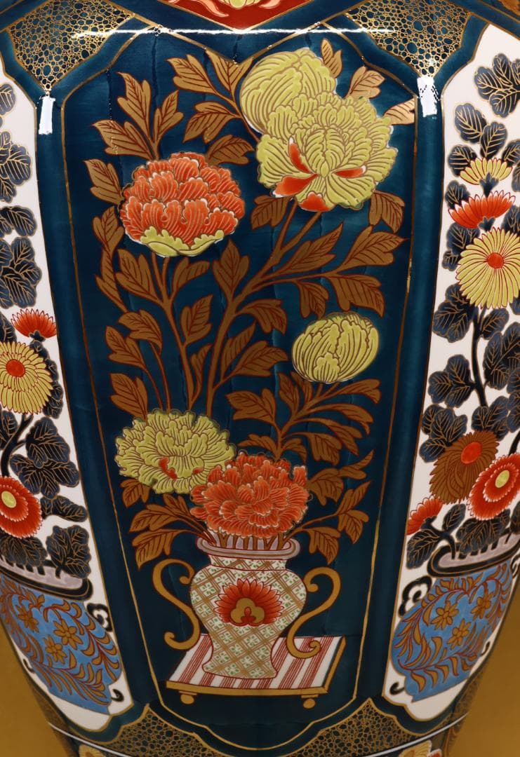 有田焼 舞右衛門 作 「 古伊万里 飾壺 」 沈香壷 高114cm BK061 - メルカリ