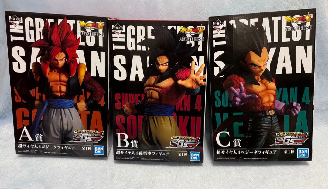 ドラゴンボール 一番くじ THE GREATEST SAIYAN A B C賞 2026年最新】一番くじドラゴンボールthe greatest saiyanの人気