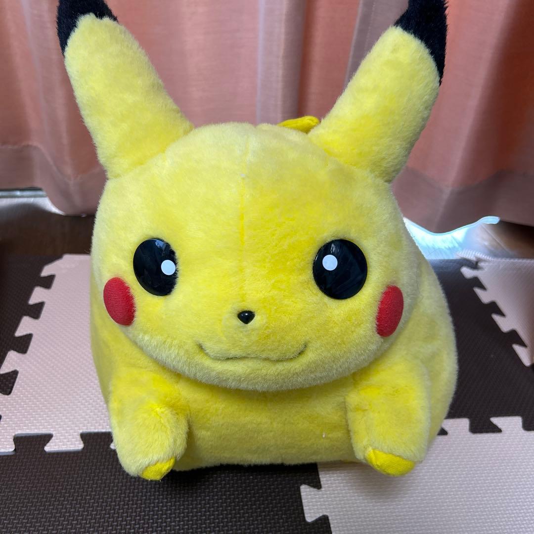 初期 トミー ピカチュウ 等身大ぬいぐるみ - メルカリ