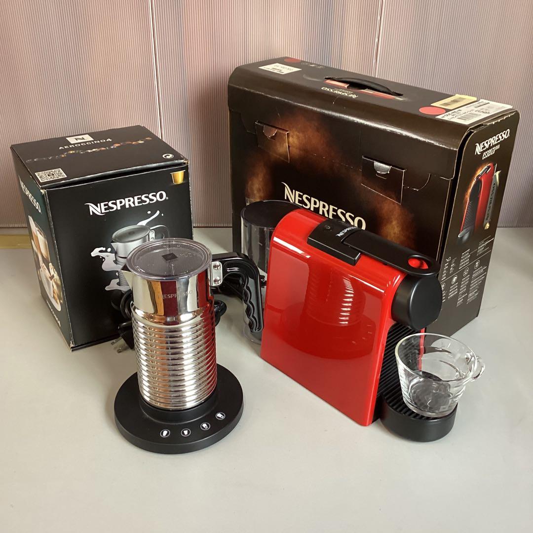 ネスプレッソ エッセンサミニとエアロチーノ4まとめ売り