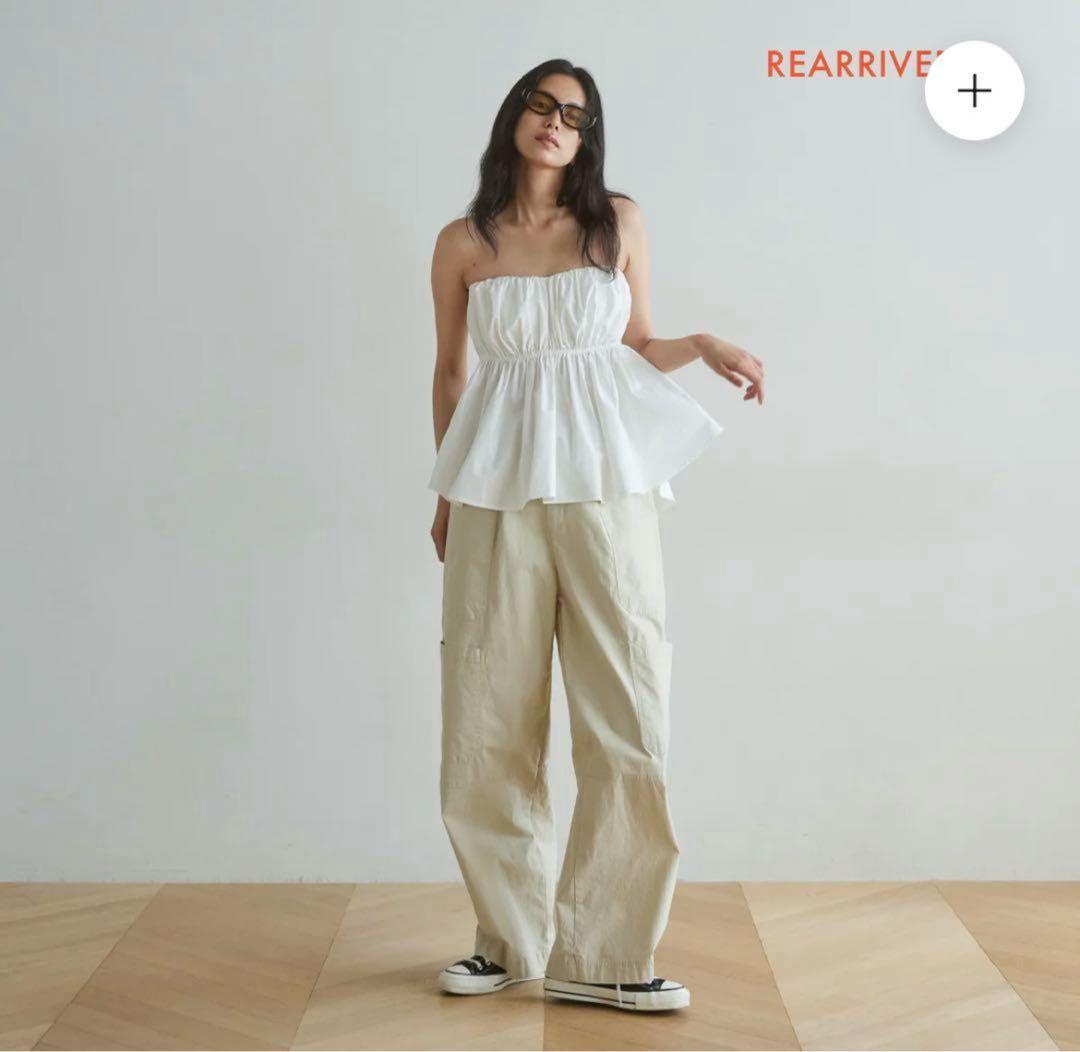 【シールームリン】ウエストShapeパッドinベアトップ ホワイト M