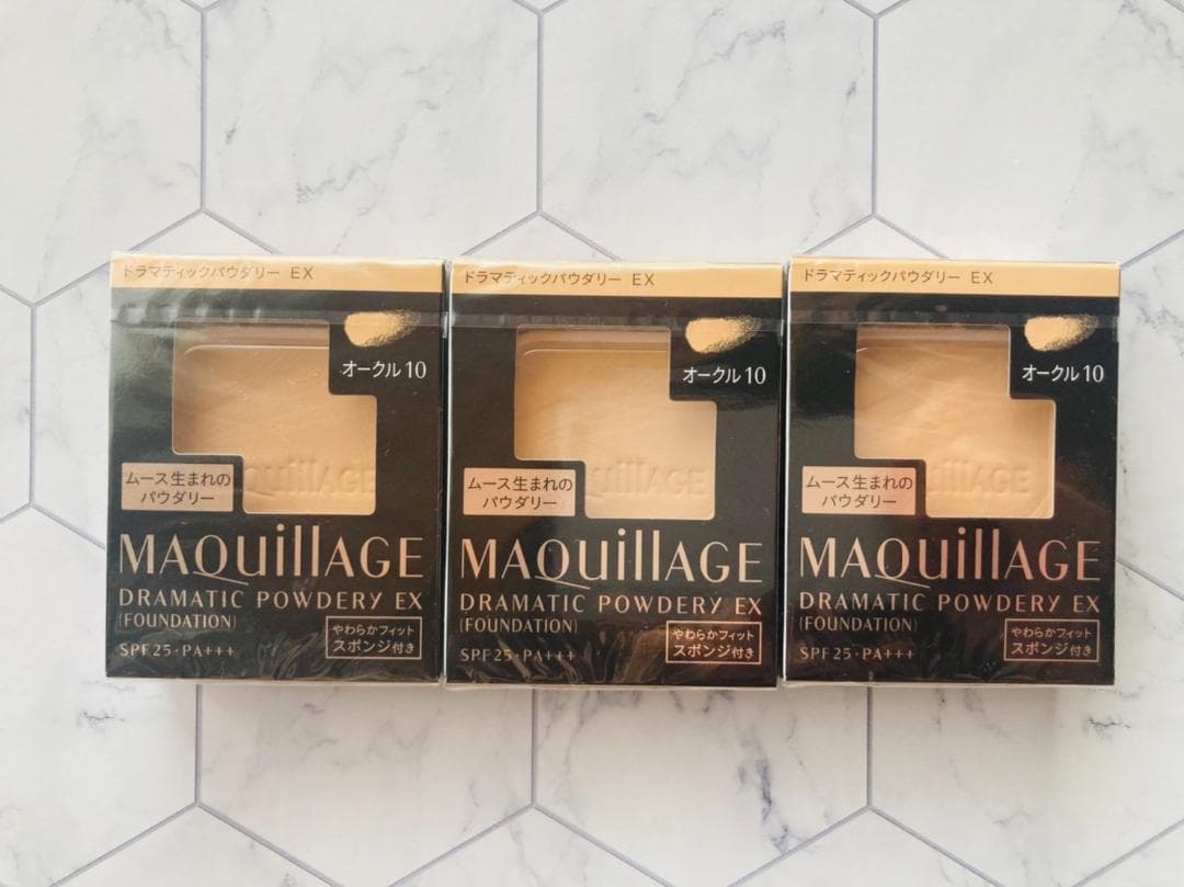 3個❤資生堂マキアージュドラマティックパウダリー UV オークル10 レフィル Amazon | マキアージュ ドラマティックパウダリー EX (レフィル