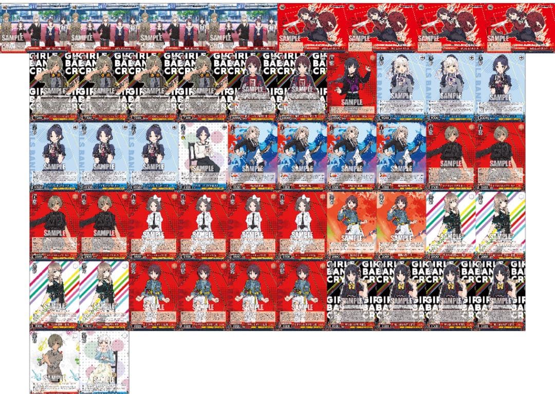 ガールズバンドクライ　ガルクラ　デッキ