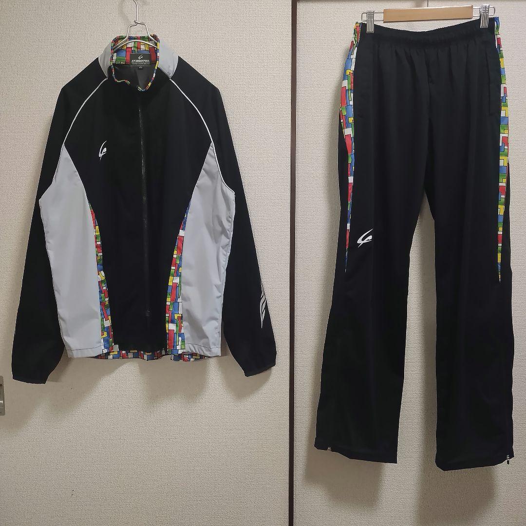 美品 cramerpro クレーマージャパン サウナスーツ上下セット 黒 2L