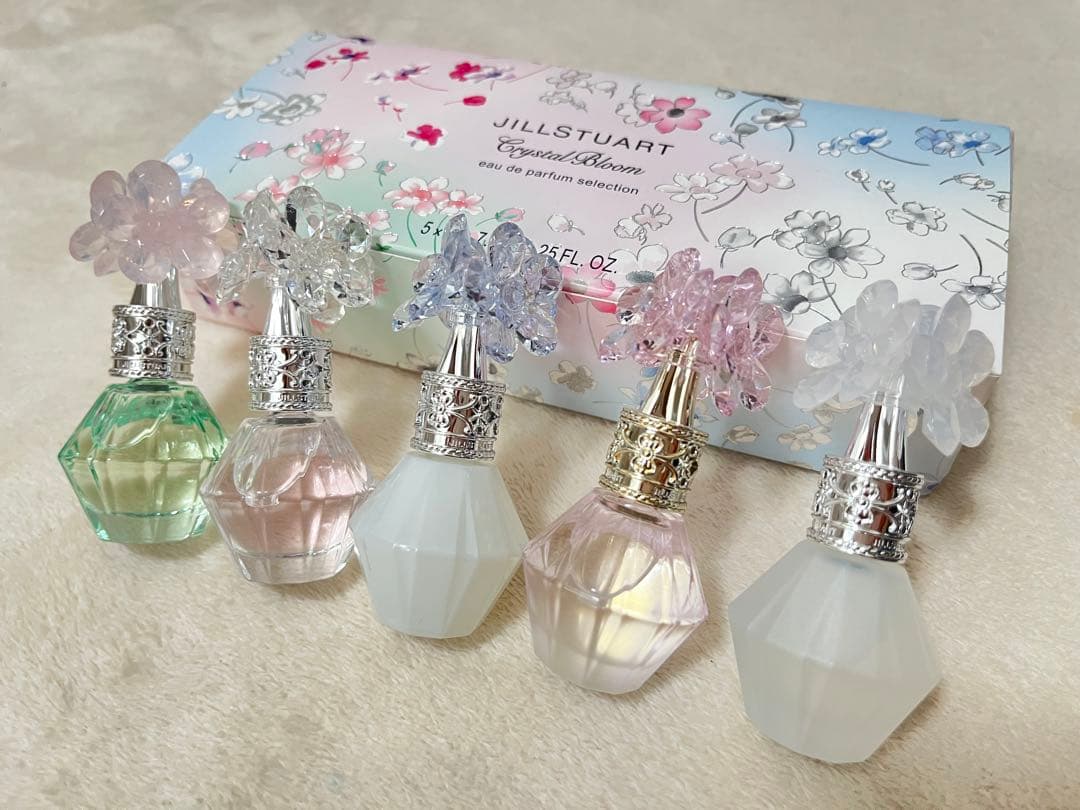 ジルスチュアート香水5点セット クリスタルブルーム オードパルファン