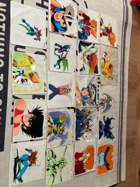 アニメ獣神サンダーライガーセル画他