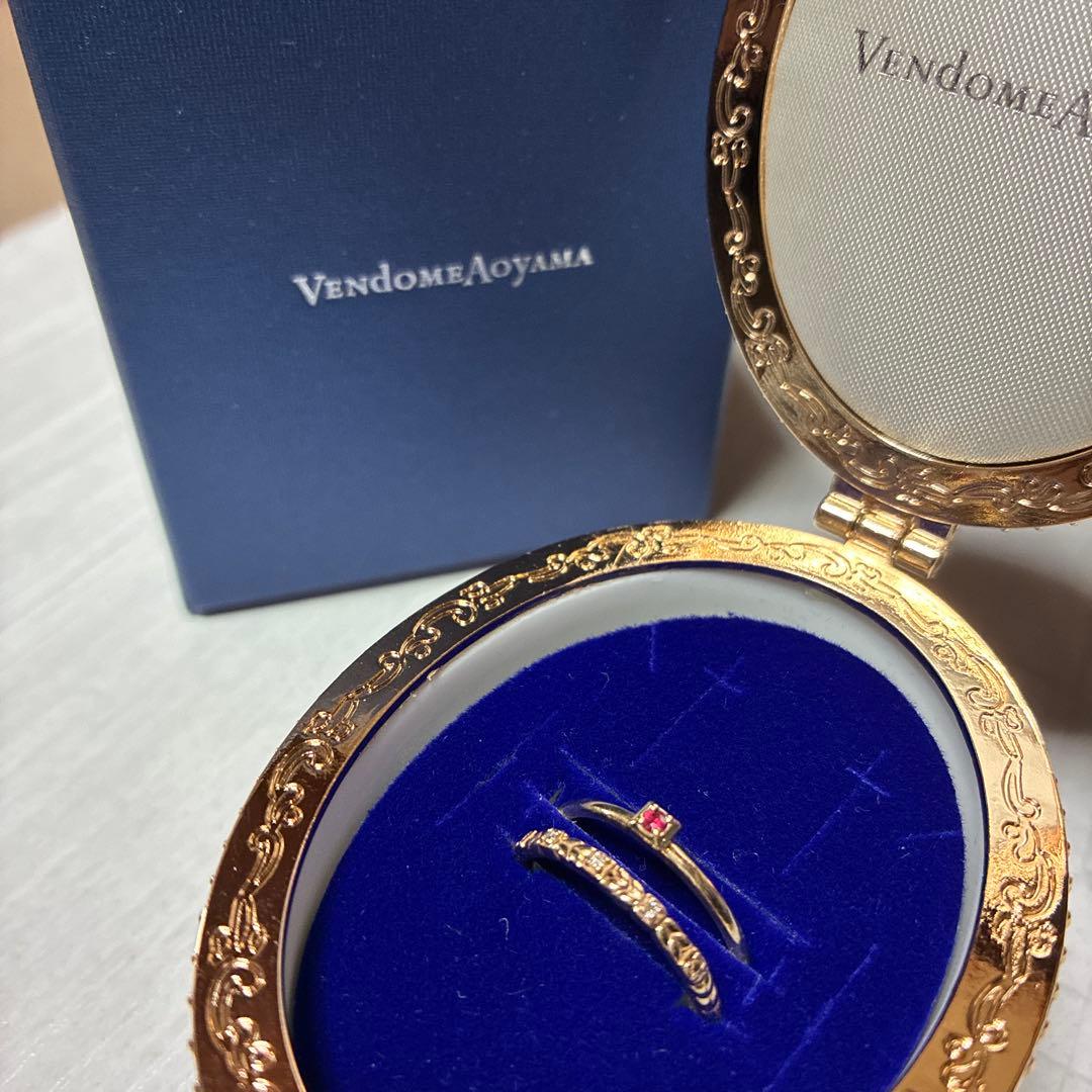 ヴァンドーム青山 K10 リング va vendome aoyama 指輪 リング K10イエローゴールド リング