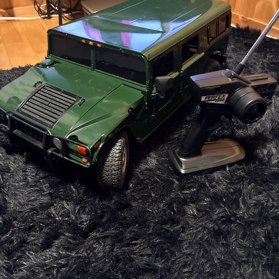 L*I様 ハマーエンジンラジコン1／8スケール ラジコン JRVT154-GR ワイルドドライブ 1/18ハマーH2 ジョーゼン