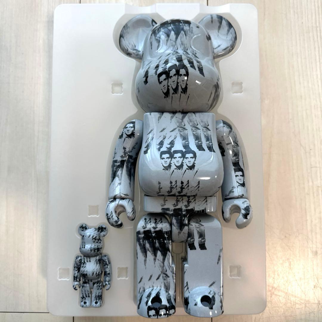 彫刻・オブジェ BE@RBRICK Andy Warhol Andy Warhol | Andy Warhol Bearbrick 400% set of 2 works (Warhol BE