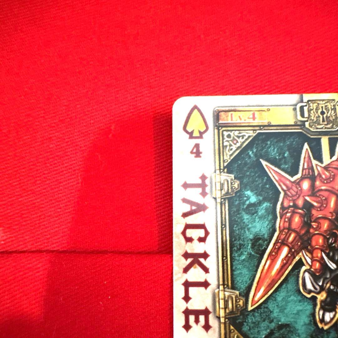 ラウズカード タックルボア 仮面ライダー剣 トレカ レア スペード4