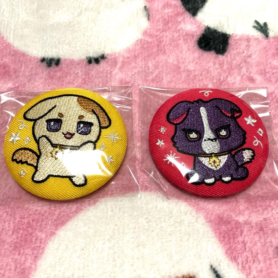 も*ゃ様 IMPACT ランダム刺繍缶バッジ 渡会雲雀＆風楽奏斗 - メルカリ
