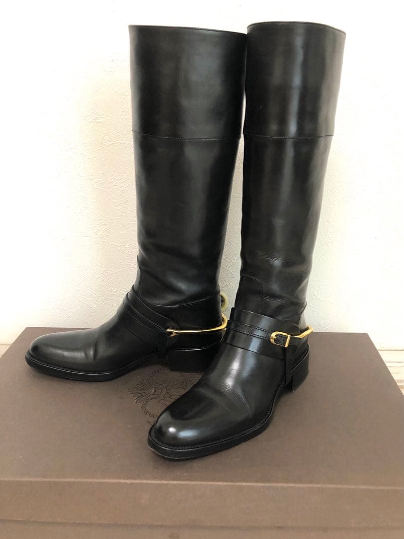 美品　SARTORE ジョッキーブーツ 2WAYブラック　サイズ35 1/2