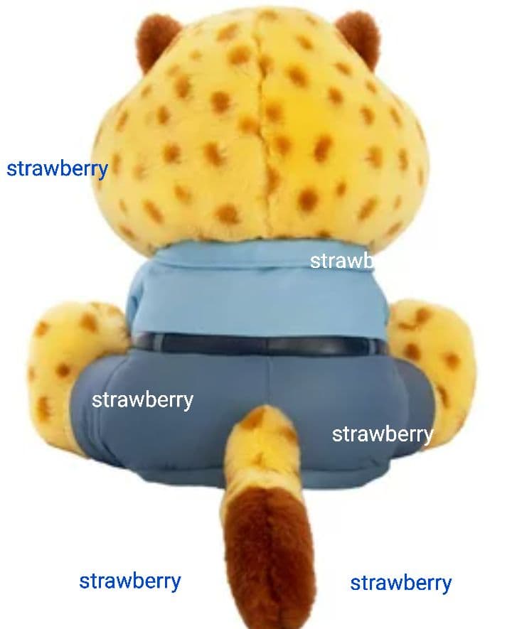 ズートピア゙2 クロウハウザー 大きな ぬいぐるみ ブランケット付き