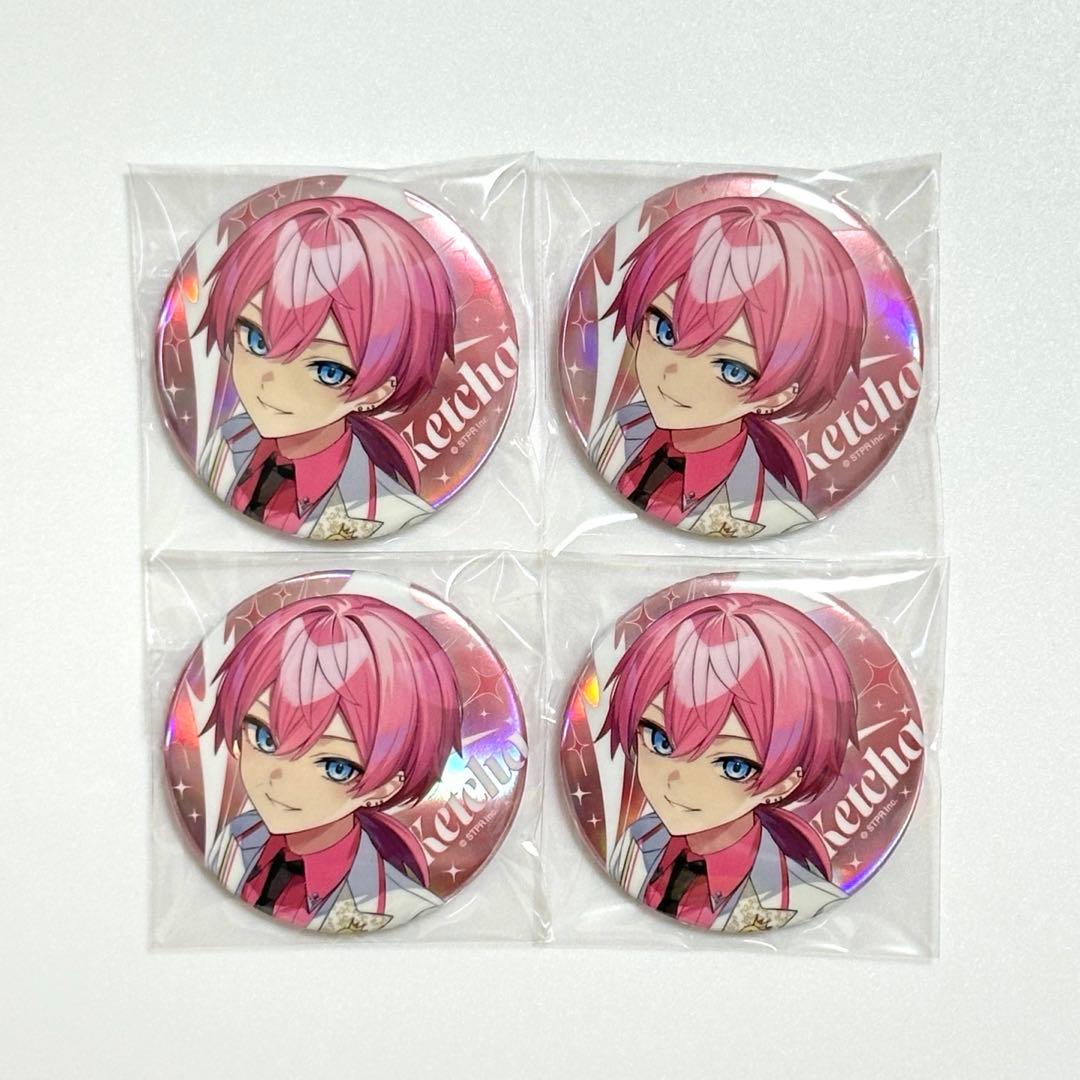 AMPTAKxCOLORS 缶バッジ 3rdAnniversary けちゃくん - メルカリ