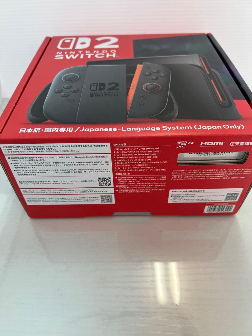 新品未開封 Nintendo Switch 2 保証書付き - メルカリ