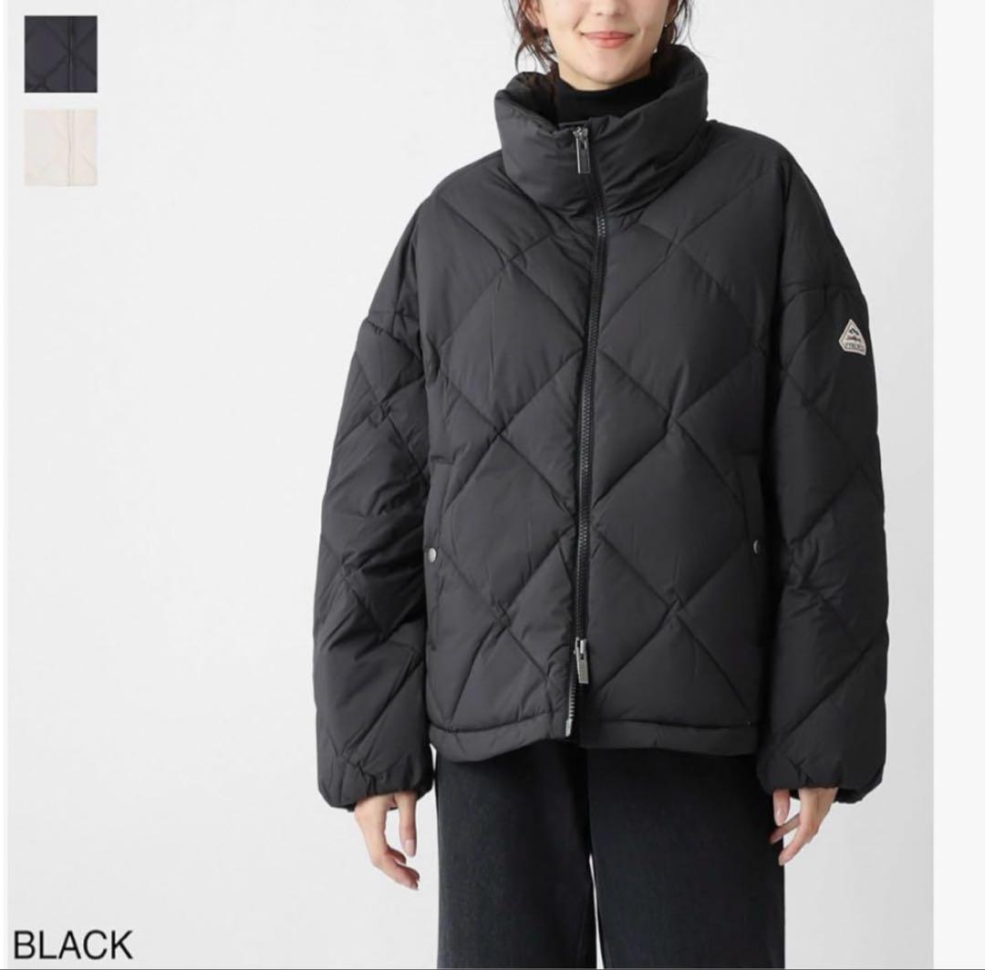 値下げ‼️超美品　ピレネックス　ADELE　ダウンジャケット ブラック