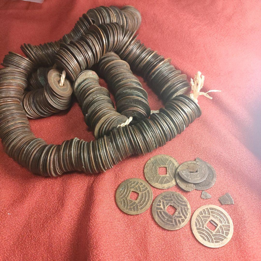 M69 古銭 寛永通寳 約1900g 寛永通宝 四文銭 他 束 寛永通宝 四文銭 21波 美品 5枚セット : yuuhiflower - 通販 - Yahoo