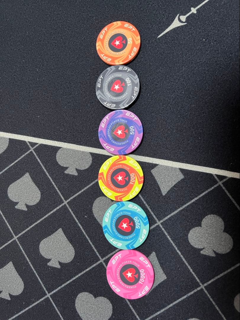 ポーカーテーブル チップ セット 引き取り❗️