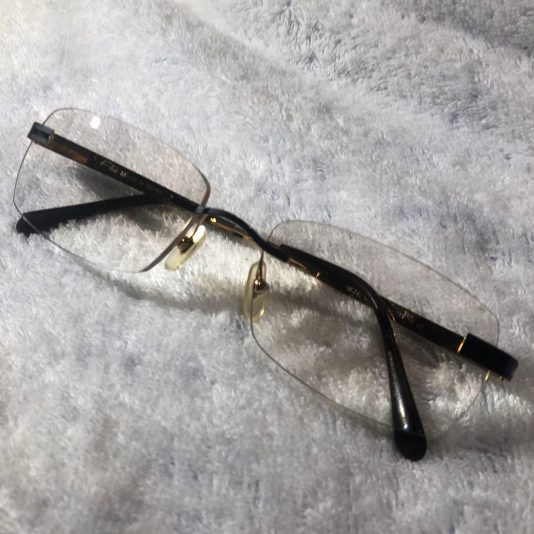 ローデンストック　リムレスメガネ