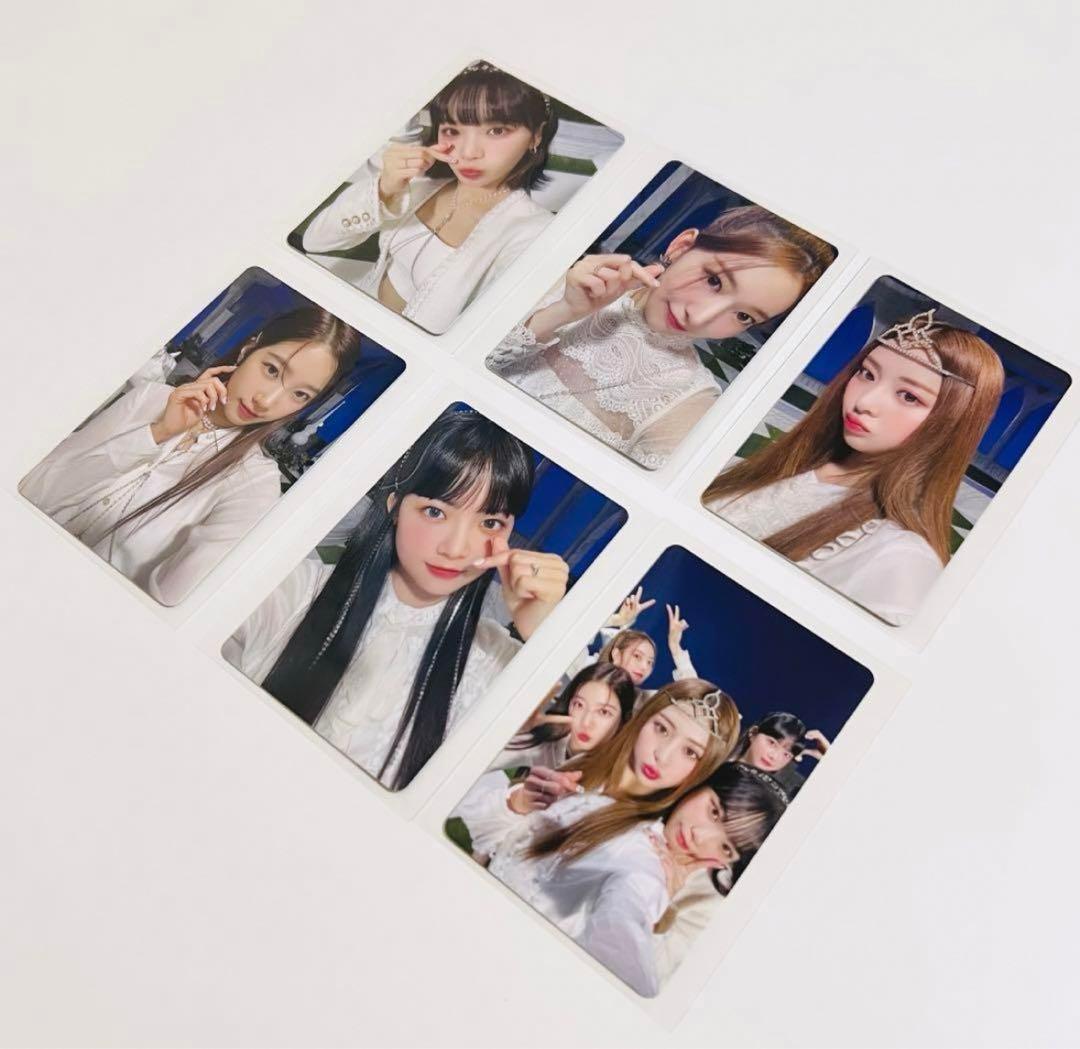 LESSERAFIM公式 ランダムフォトカード トレカ 6枚セット ルセラフィム