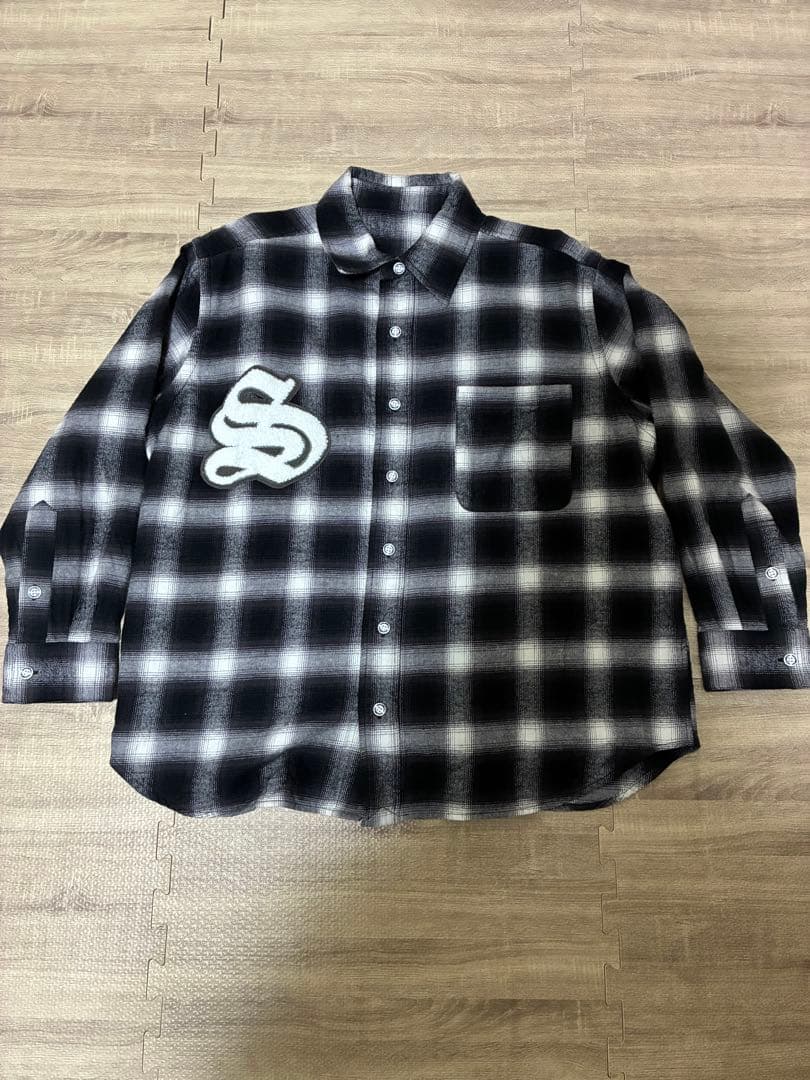 WIND AND SEA × GOD SELECTION XXX オンブレシャツ