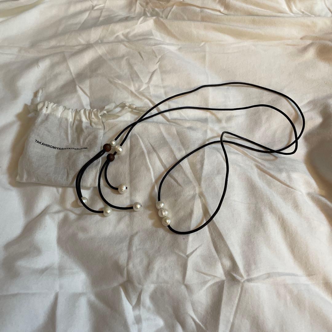 TAKAHIROMIYASHITATheSoloist パールネックレス