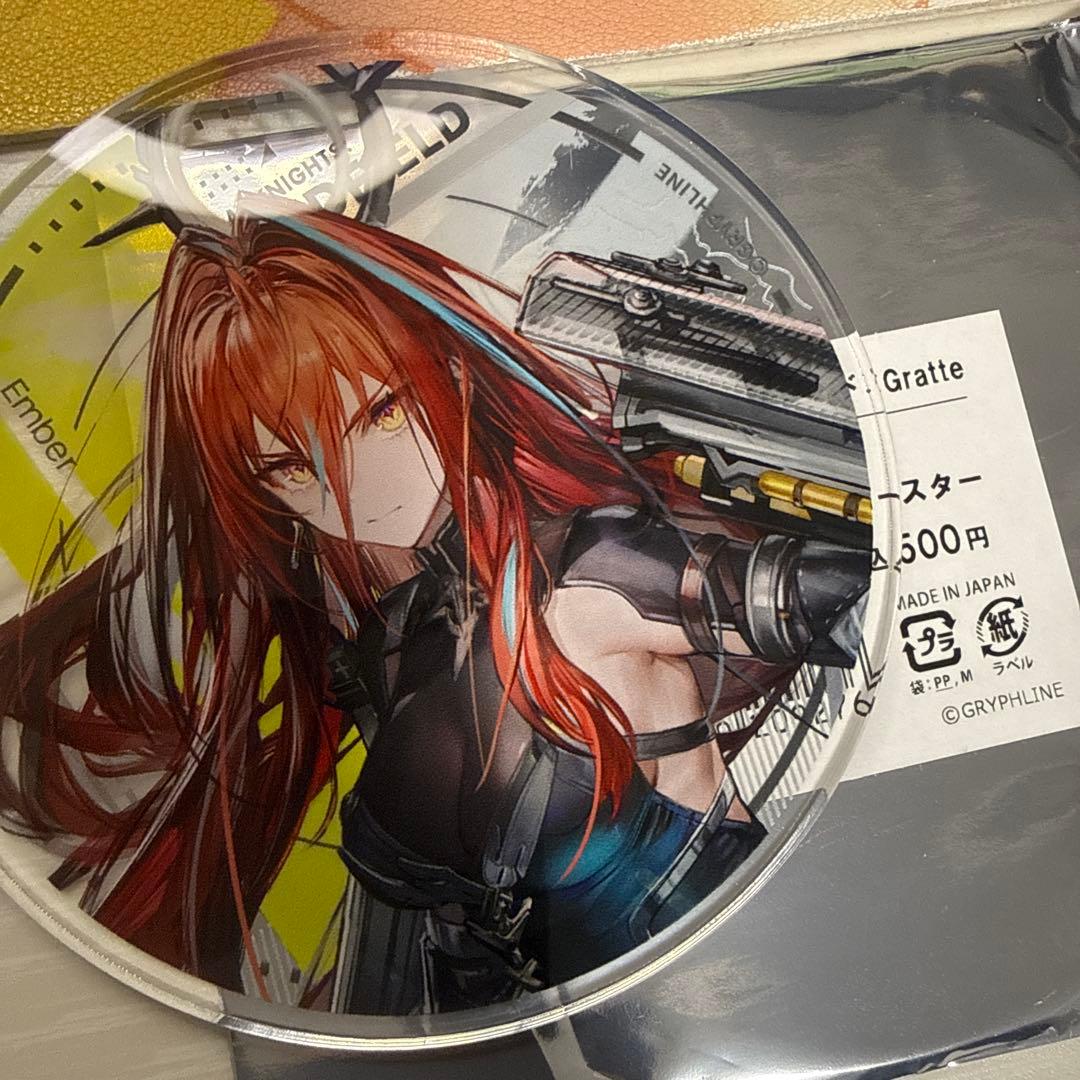 アークナイツ エンドフィールド グラッテ アクリルコースター エンバー