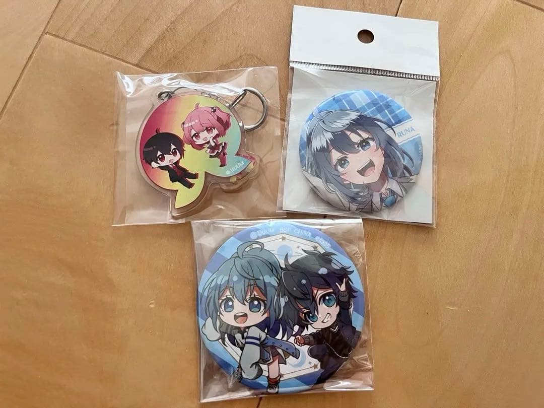 カラフルピーチ　缶バッジ　キーホルダー　セット Amazon.co.jp: カラフルピーチグッズ からぴち 売り 缶バッジ