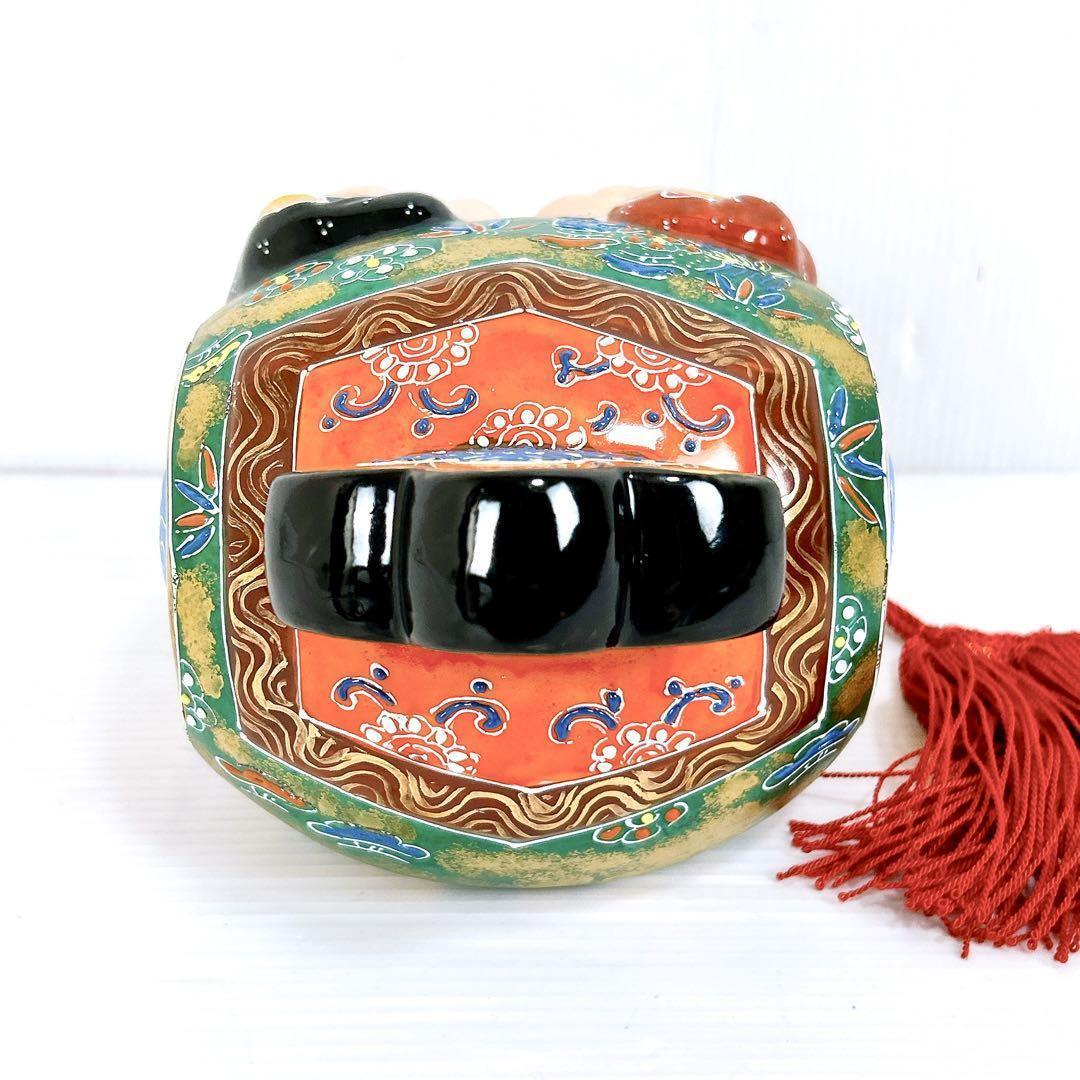 金の打ち出の小槌 恵比寿様 大黒様 九谷焼 金運 成功 運気アップ