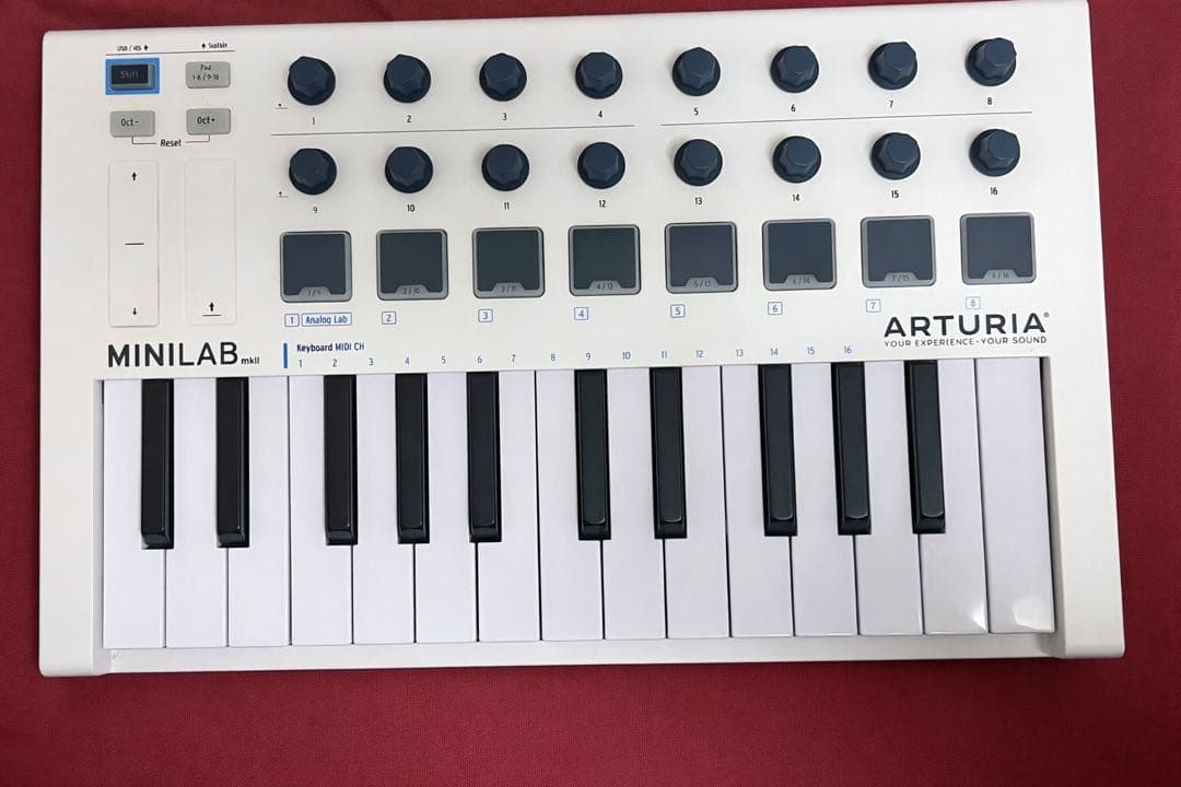 Arturia MiniLab MKII 25鍵 MIDIキーボード