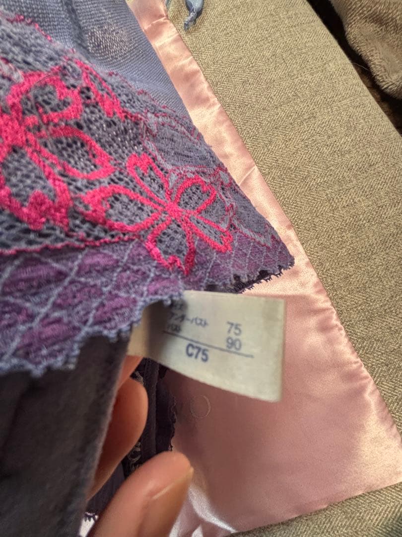 マルコ　C75 サクラ　4/5ブラ　背肉が平らに　美胸　バストを包み込む