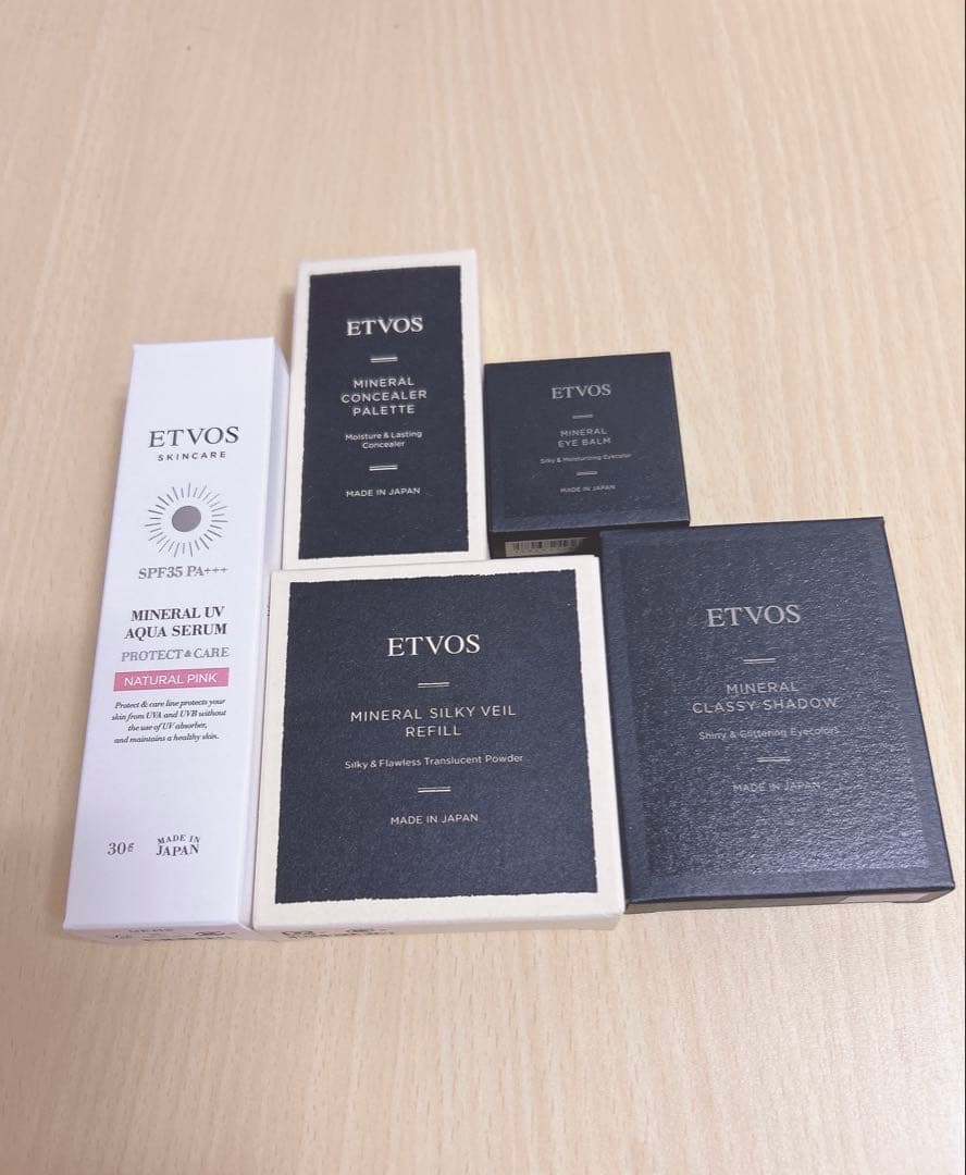 エトヴォス/ベース/コンシーラー/パウダー/アイシャドウ