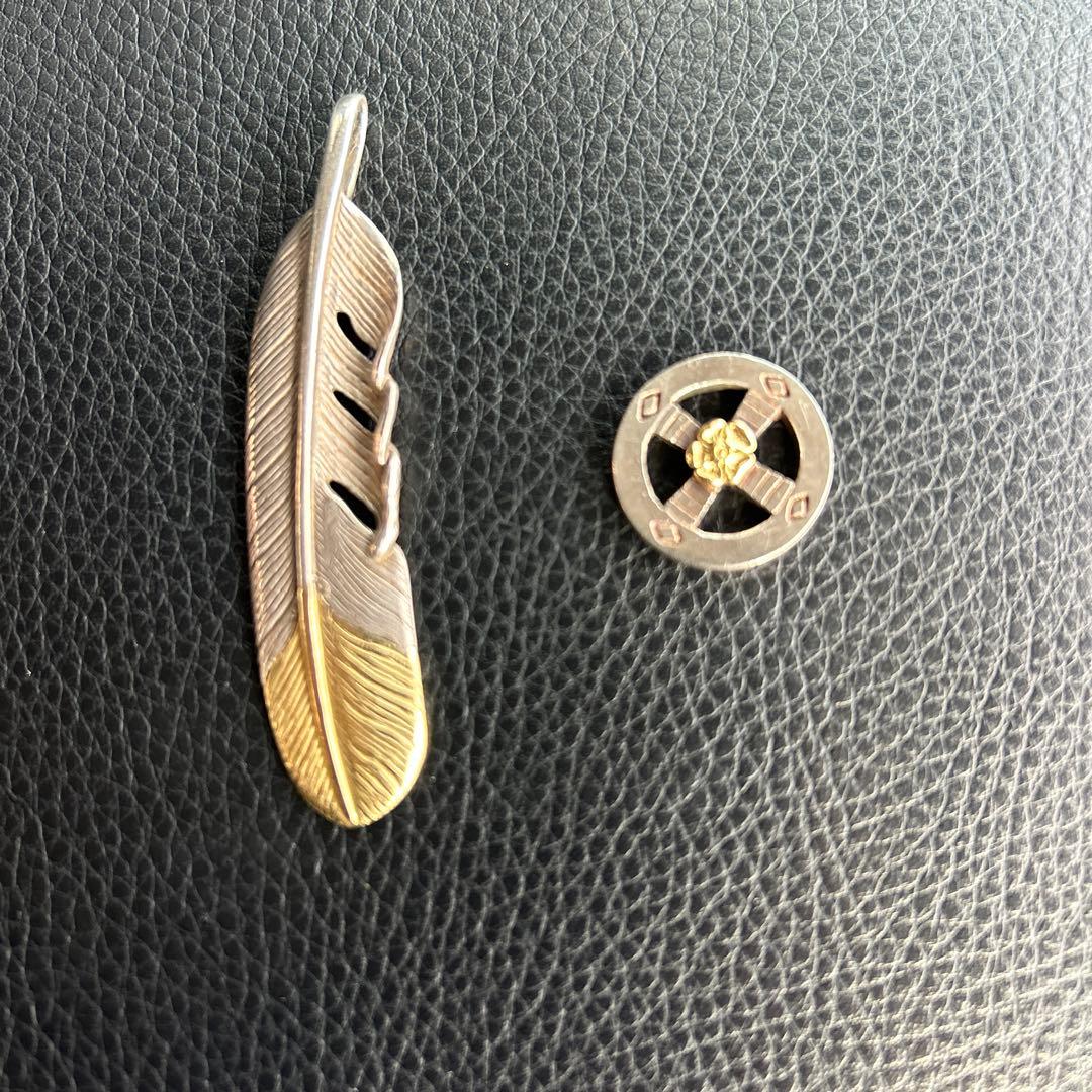 TADY & KING 剣先K18 先金特大フェザー　ローズレギュラーホイール