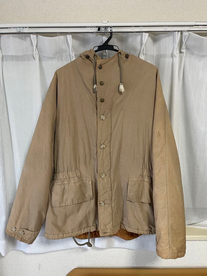 C.P. Company フード付きジャケット C.P. Company シーピーカンパニー ガーメントダイ フラットナイロン