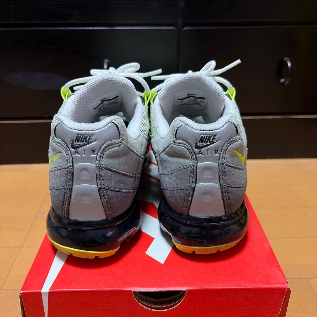 NIKE AIR VAPORMAX 95 グレー/イエロー 箱付きの通販はau PAY