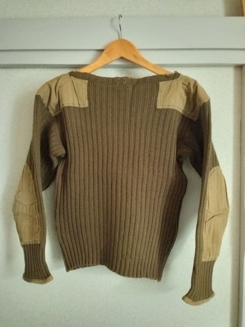 ヴィンテージ 40年代 50年代 イギリス軍 コマンドセーター ニットニット