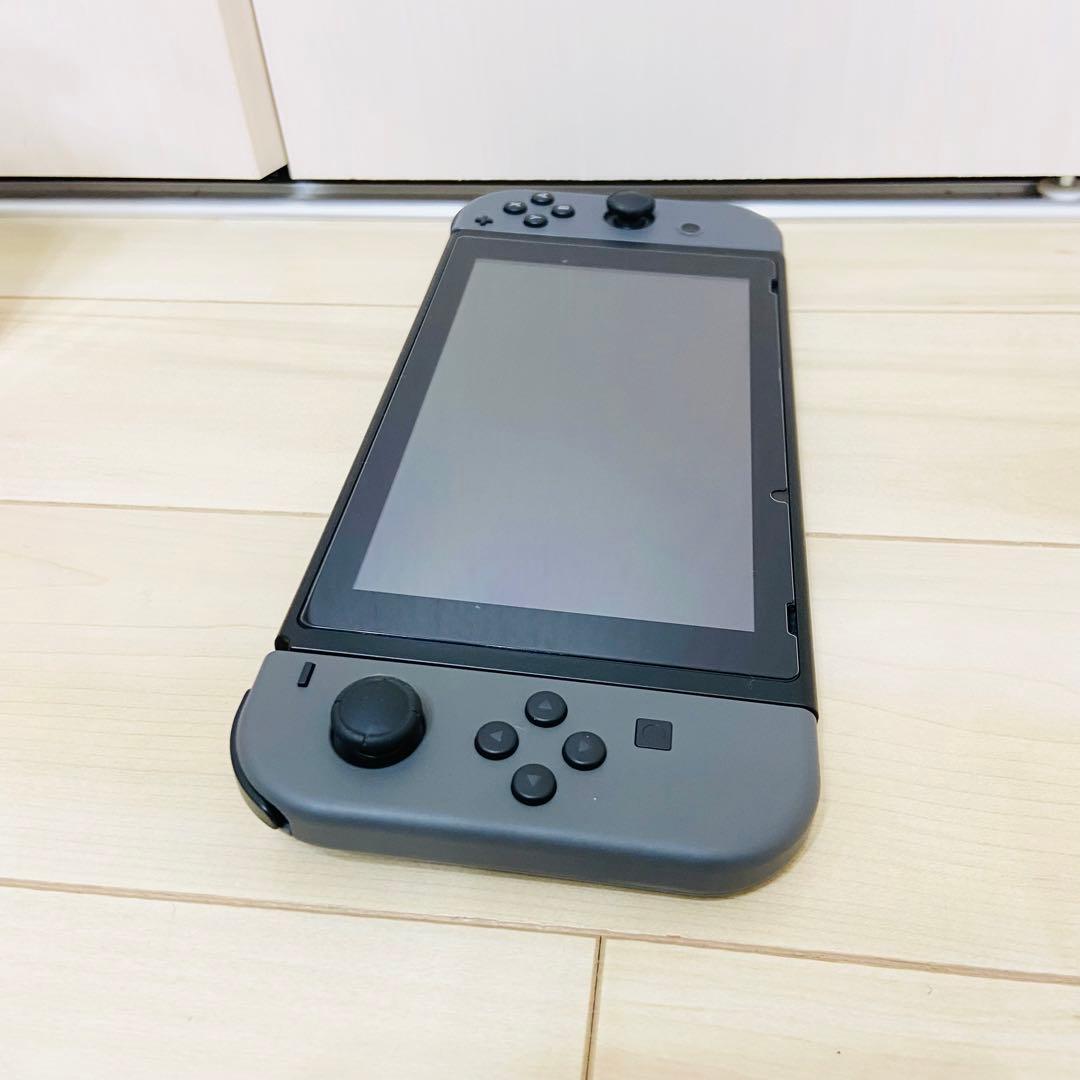 動作確認済】Nintendo Switch ニンテンドースイッチ 本体 グレー