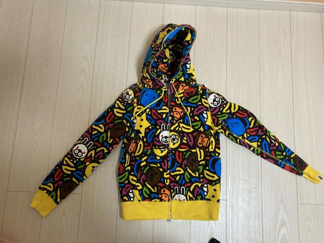 A Bathing Ape カラフルパーカー S