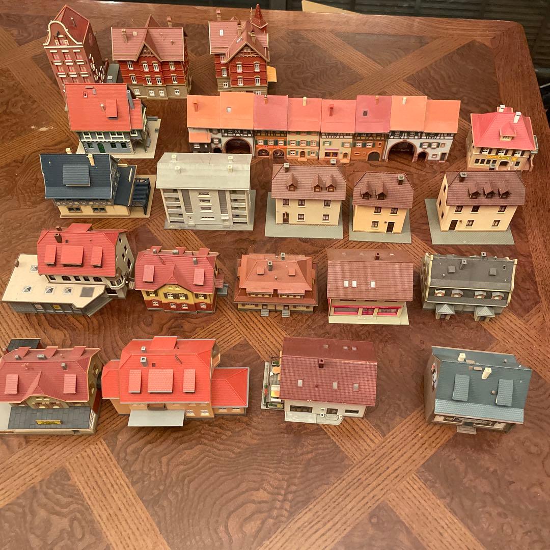 Nゲージ 模型 欧州建物 21点 VOLLMER kibri 他 ストラクチャー