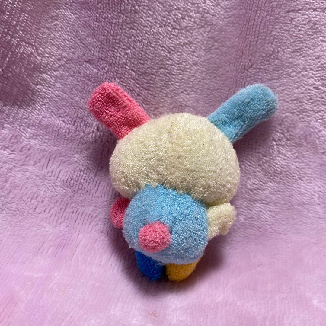 平成レトロ ウサハナ マスコット ぬいぐるみ パイル地 サンリオ 当時物