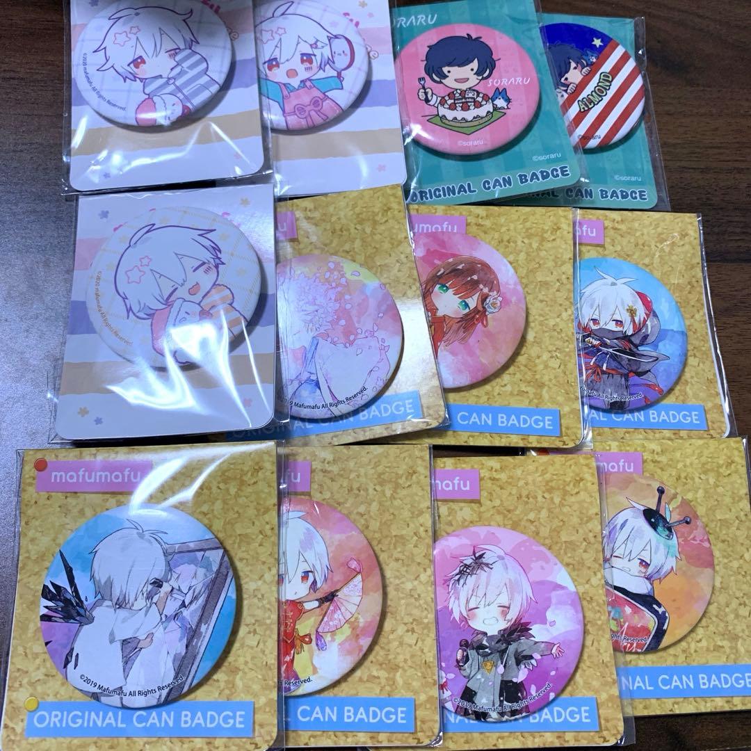 まふまふ そらる 缶バッジ12個セット - メルカリ