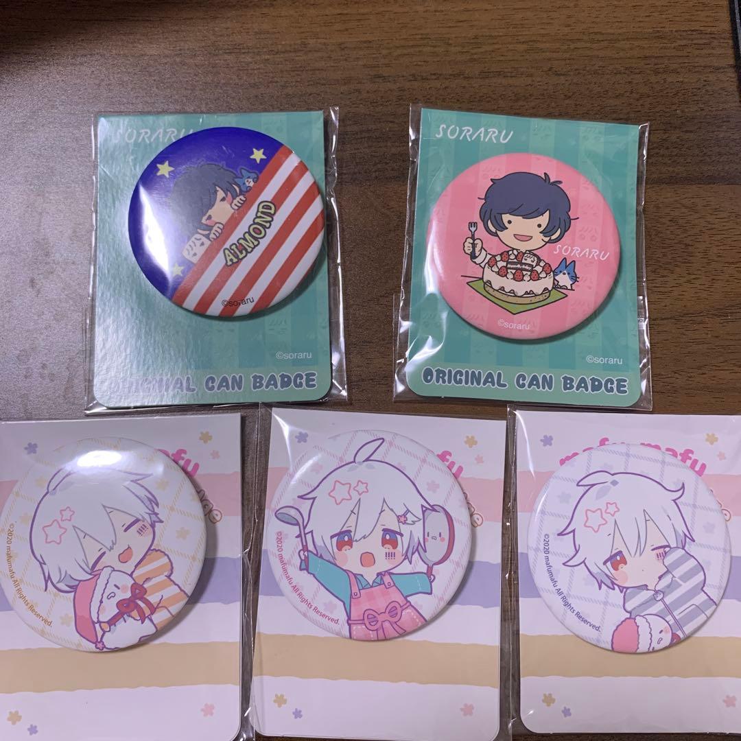 まふまふ そらる 缶バッジ12個セット - メルカリ