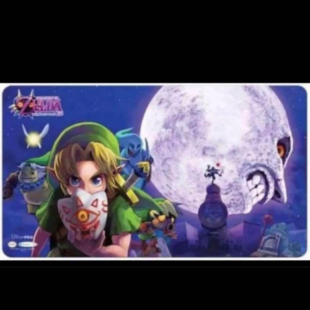 ゼルダの伝説　ムジュラの仮面　ウルトラプロ　ラバーマット　プレイマット　１つ ゼルダの伝説ムジュラの仮面ウルトラプロラバーマットプレイマット1つ