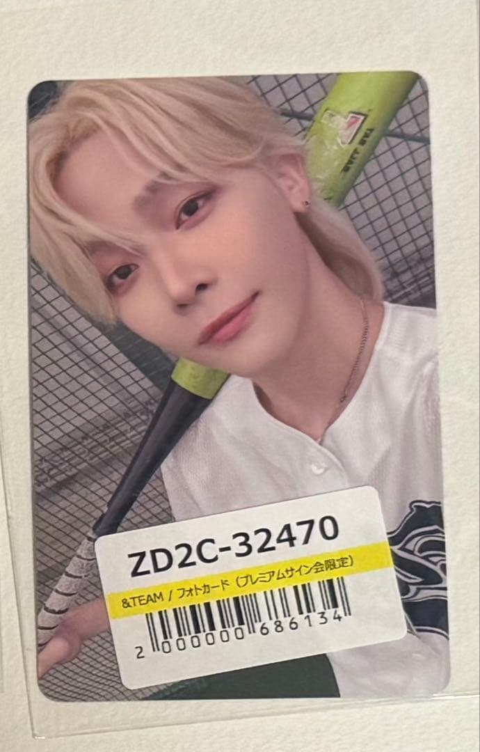 &TEAM Back to Life プレサ特典 トレカ ニコラス - メルカリ