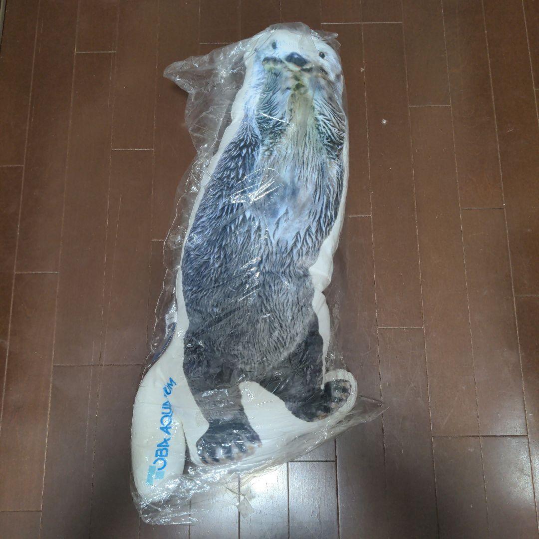 【新品未使用】鳥羽水族館　メイちゃんキラちゃん　ラッコ クッション 71KTw30UOJL._AC_UF350,