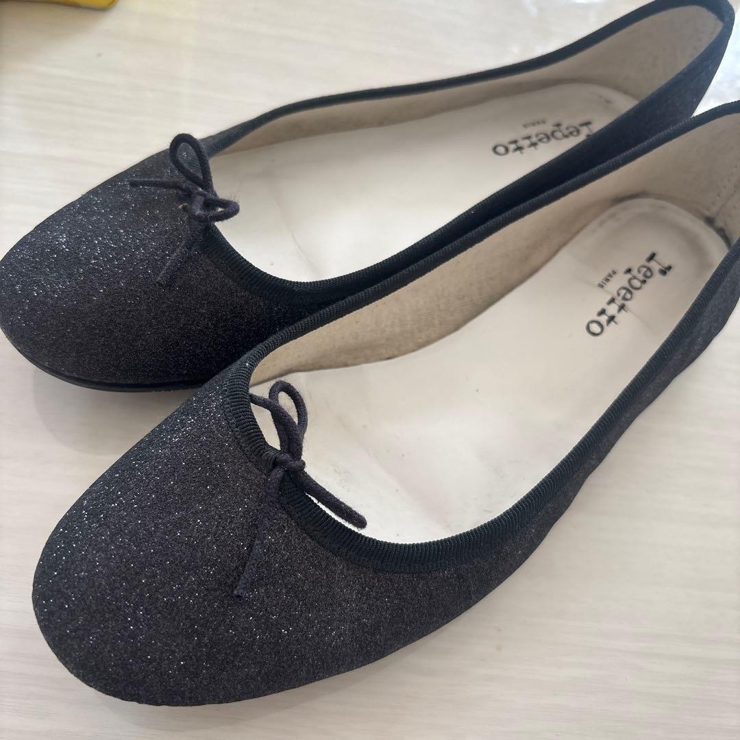 レペット　グリッター　フラットパンプス　41 repetto（レペット） フラットパンプス Babies Georgia V4141V