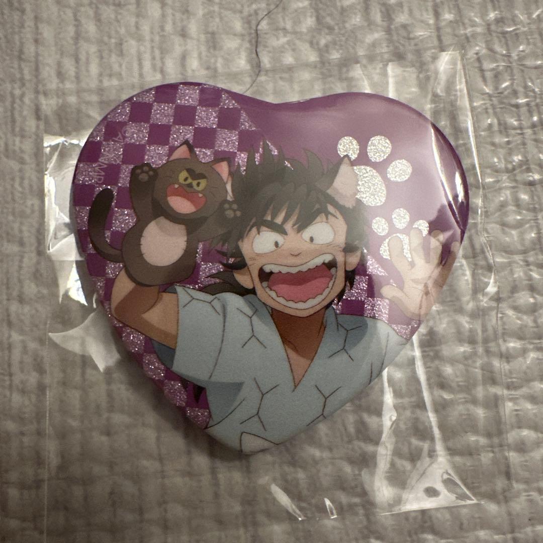 浜守一郎 忍たま乱太郎 ナンジャタウン ハート型缶バッジ 軍師 - メルカリ