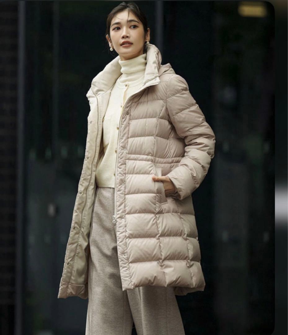 23区今季 36号【VERY掲載/新色追加】シレータフタ ロング ダウンコート