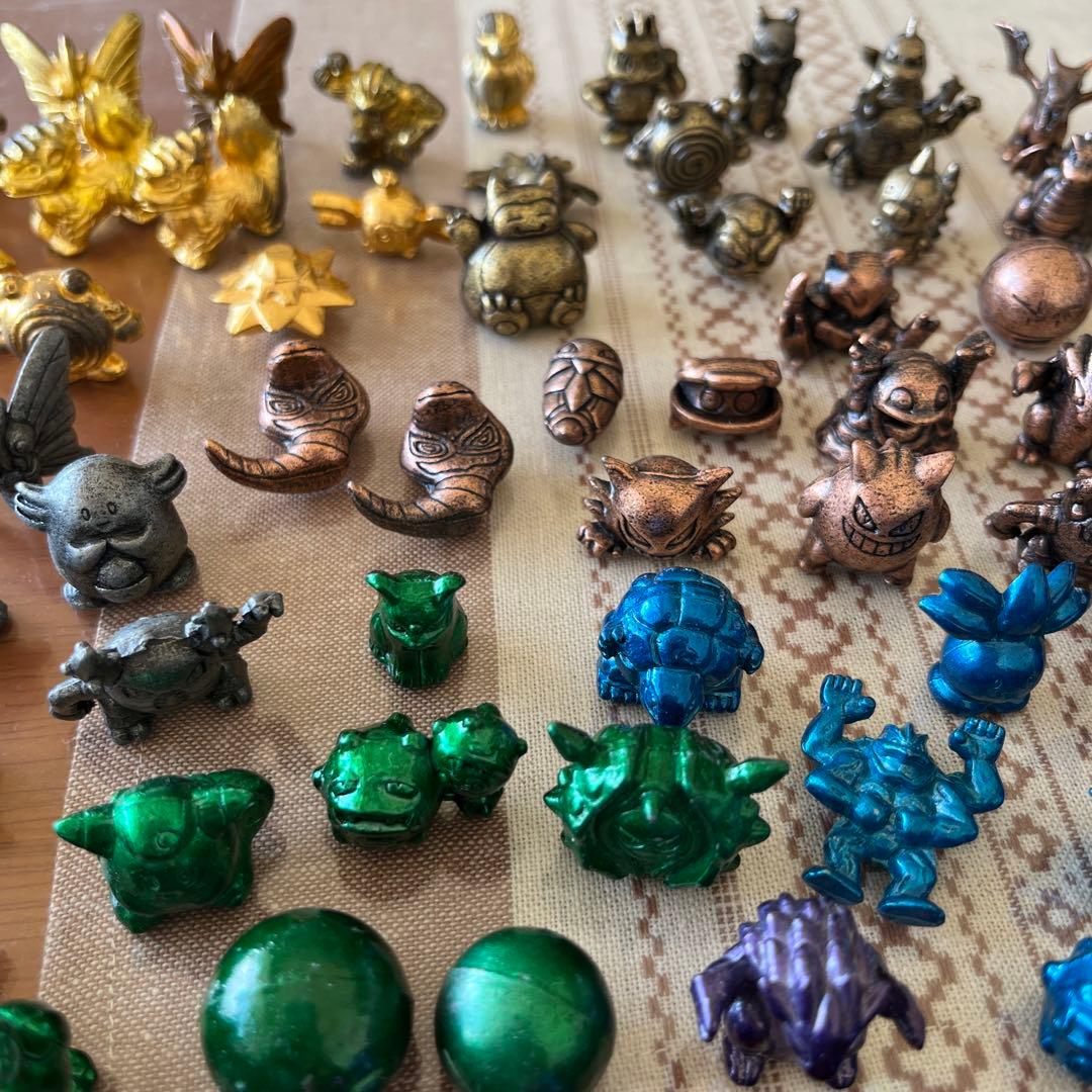 貴重品】初期 ポケモンメタルコレクション フィギュア117体まとめ売り